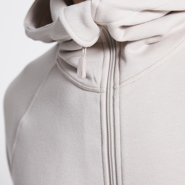 Functional hoodie "Vasared" Chalk White